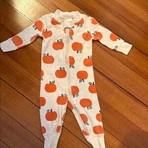 Hanna Andersson pumpkin pajamas